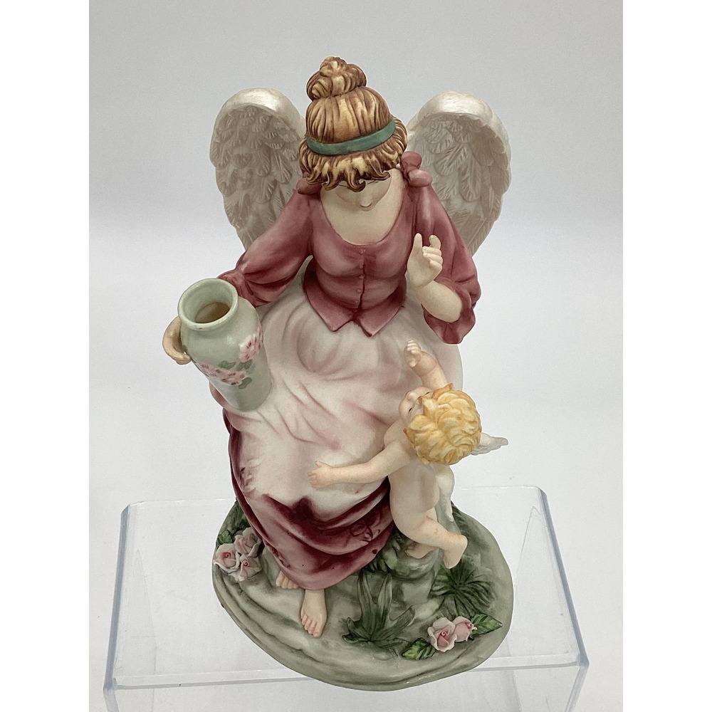 Grandeur Noel Porcelain Angel; Figurine Christmas & Holiday Decor (CAB-1014) - Picture 5 of 17